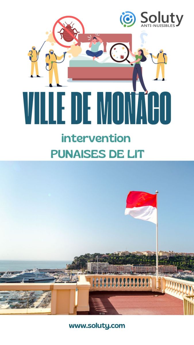 Société de désinsectisation de punaises de lit et exterminateur de nuisibles à Monaco (98000)