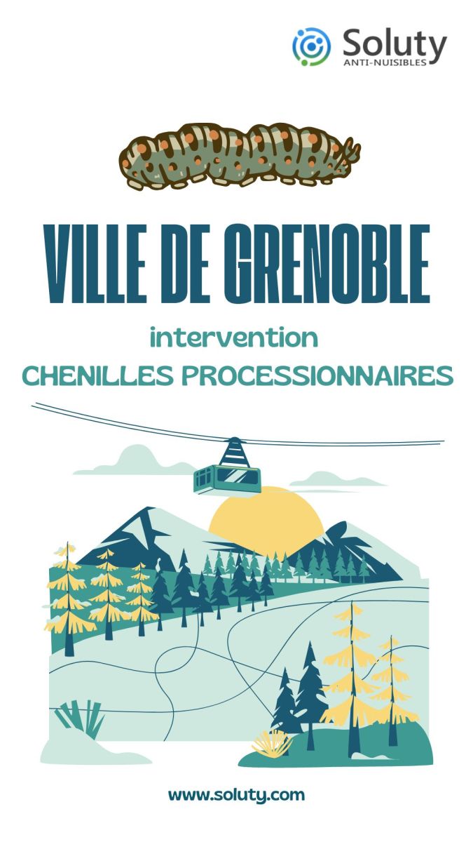 Société de désinsectisation des chenilles processionnaires et exterminateur de nuisibles à Grenoble (38000)