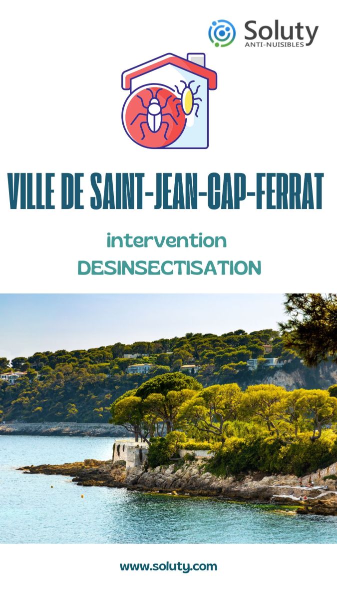 Société de désinsectisation et exterminateur de nuisibles à Saint-Jean-Cap-Ferrat (06230)