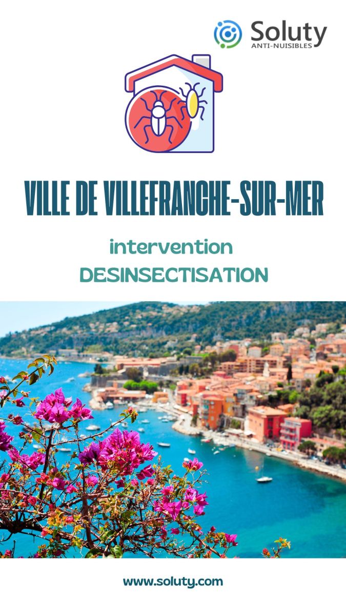 Société de désinsectisation et exterminateur de nuisibles de la commune de Villefranche-sur-Mer (06230)