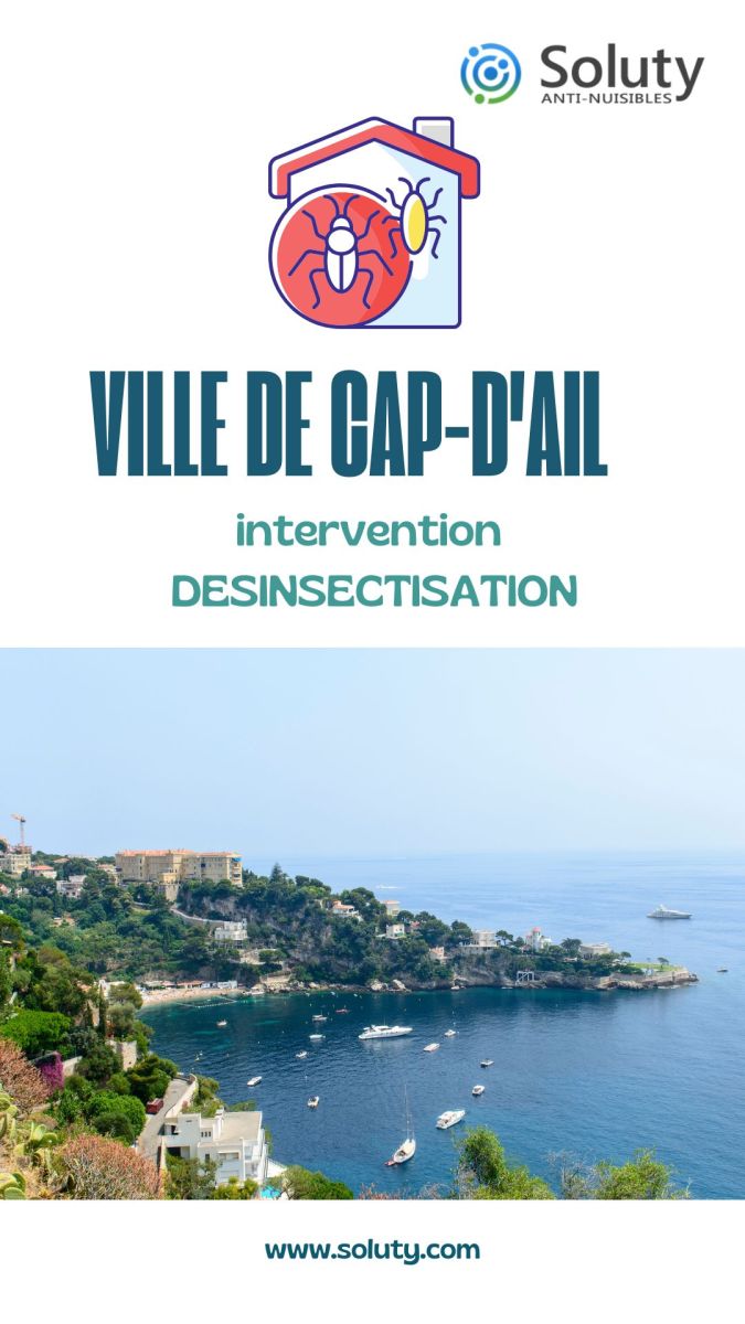 Société de désinsectisation et exterminateur de nuisibles dans la commune de Cap-d'Ail (06320)