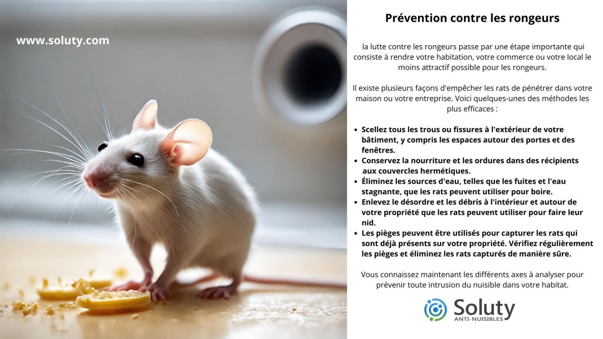 Comment prévenir & éviter une infestation de rats & de souris