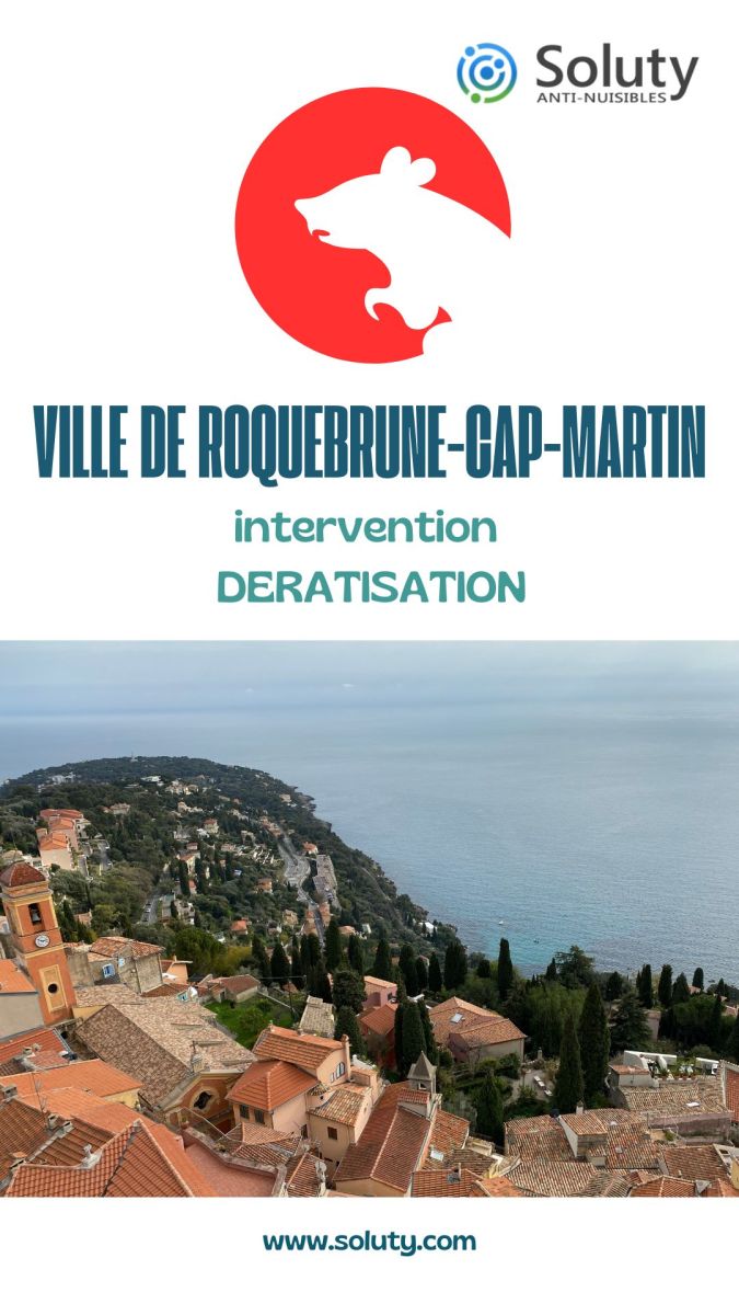 Société de dératisation et exterminateur de nuisibles à Roquebrune-Cap-Martin (06190)