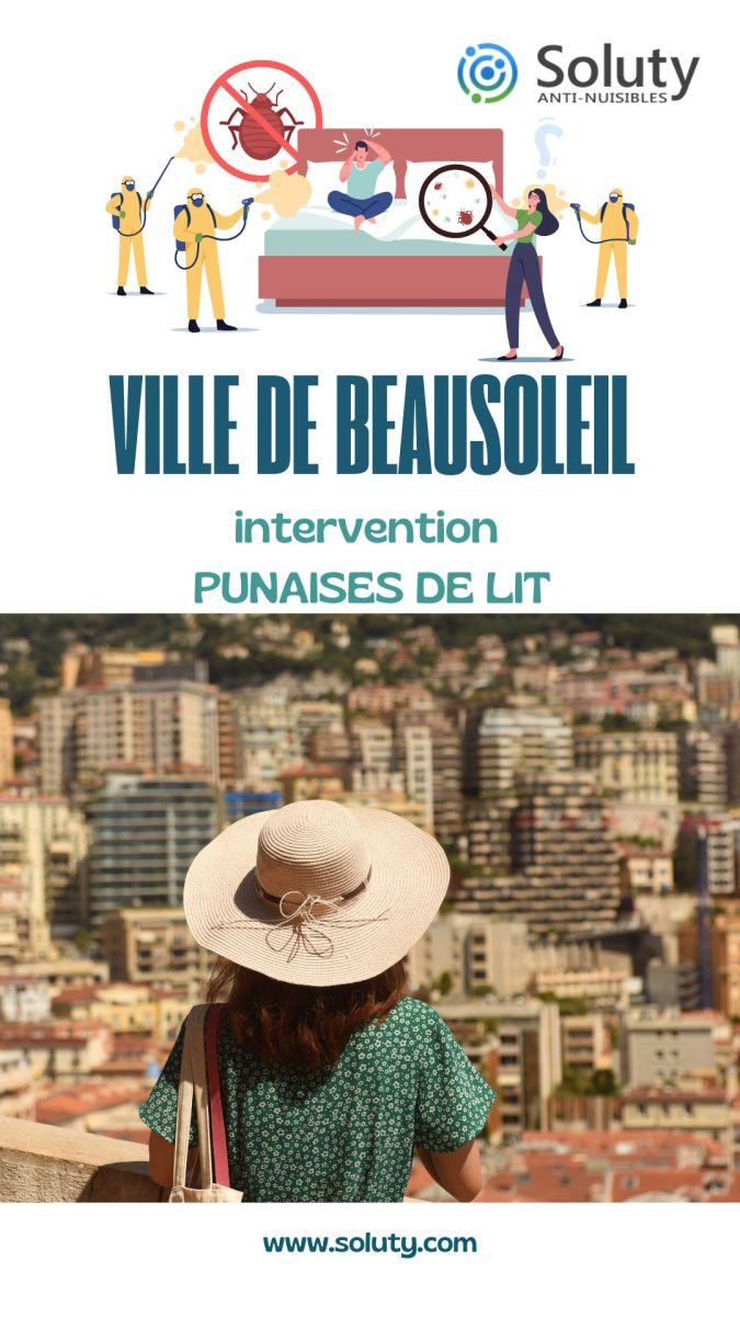 Société de désinsectisation de punaises de lit et exterminateur de nuisibles à Beausoleil (06240)