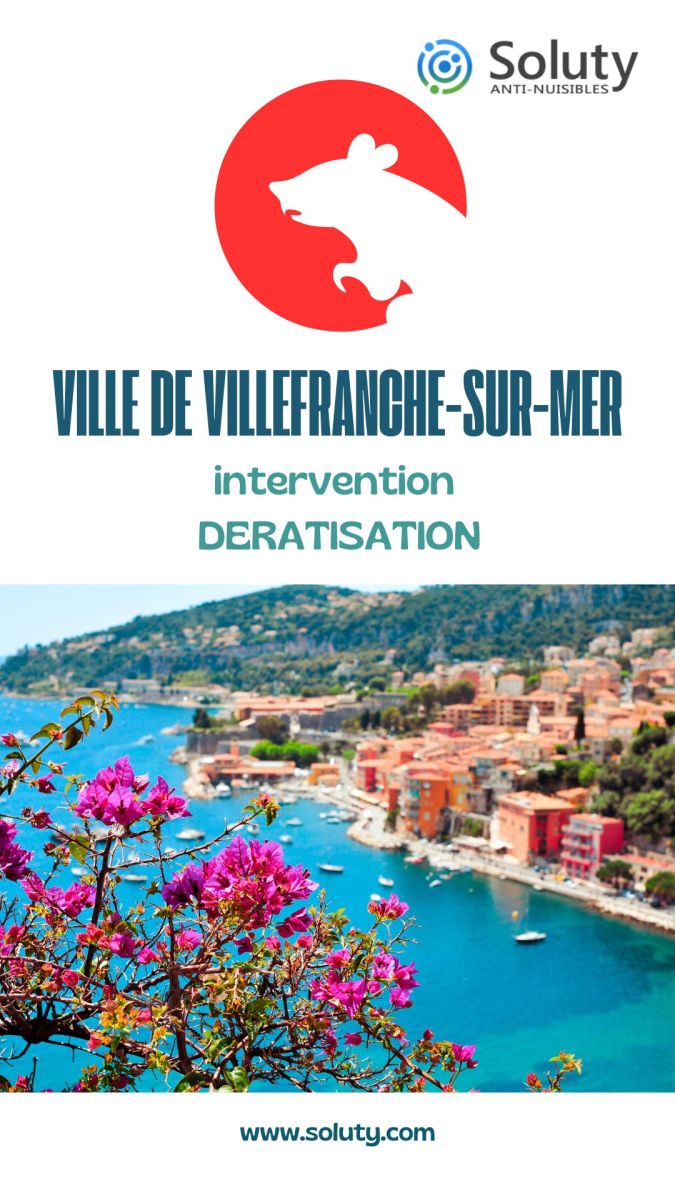 Société de dératisation et exterminateur de nuisibles à Villefranche-sur-Mer (06230)