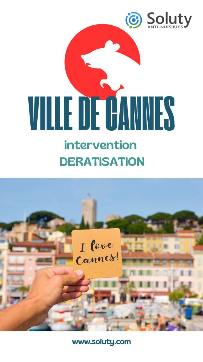 Société de dératisation et exterminateur de nuisibles à Cannes (06400)